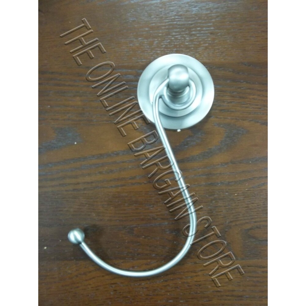 2 Pottery Barn Curtain Rod Hold tie back Wall Door Coat Purse Towel Hook Fixture